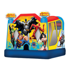 Hire Large Justice League C4 Combo Jumping Castle, in Chullora, NSW