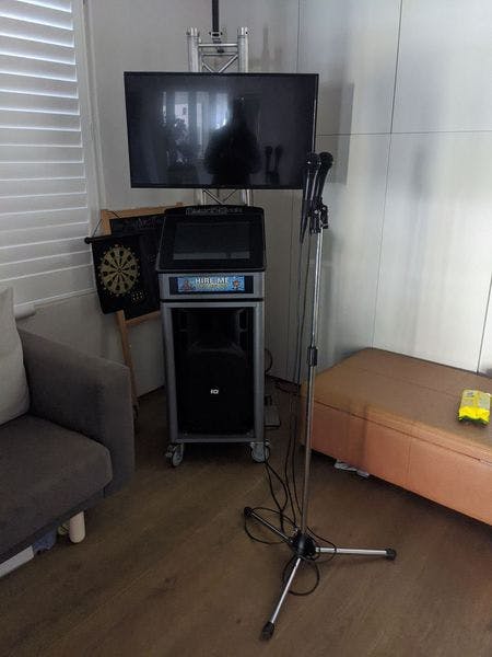 Hire Jukebox Karaoke machine with  Slushy machine, in Bella Vista, NSW