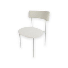 Hire YARRA CHAIR WHITE BOUCLE, in Brookvale, NSW