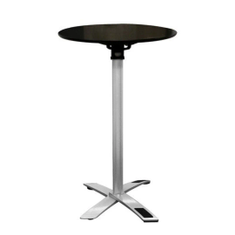 Hire Black Top Cocktail Table Hire