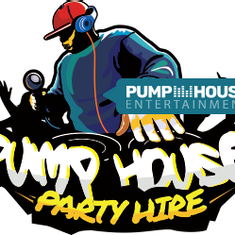 Logo for Pumphouse Party Hire