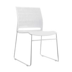 Hire White Premium Meeting Chair Hire, in Wetherill Park, NSW