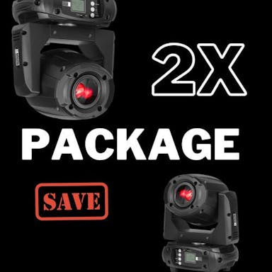 Hire 2 x Event Lighting LM75 Moving Heads (75W)