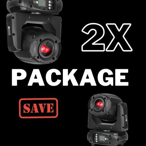 Hire 2 x Event Lighting LM75 Moving Heads (75W), in Marrickville, NSW