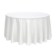 Hire White Round Banquet Linen Hire, in Wetherill Park, NSW