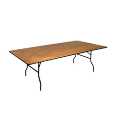 Hire Wooden Trestle Table Extra Large, in Brookvale, NSW