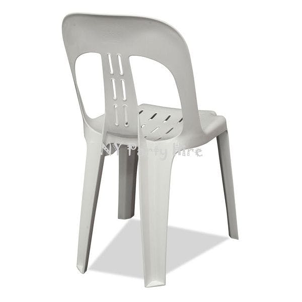 Hire White Plastic Chairs, in Castle Hill, NSW