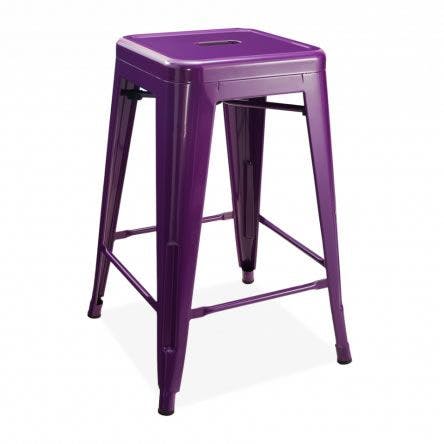 Hire Purple Tolix Bar Stool, in Ultimo, NSW