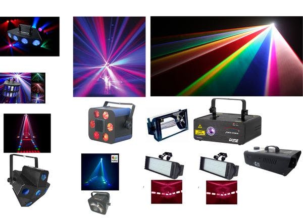 Hire Ultimate disco / club lighting  pack, in Campbelltown, NSW