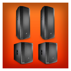 Hire PRX Double 15" with 18" Subwoofer Active Speaker Pack, in Newstead, QLD