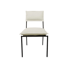 Hire BYRON CHAIR BLACK FRAME SAND FABRIC, in Brookvale, NSW