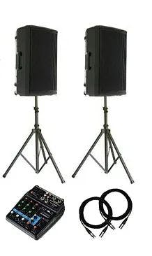 Hire 2 x Professional Sound Speakers with Stand, in Ingleburn, NSW