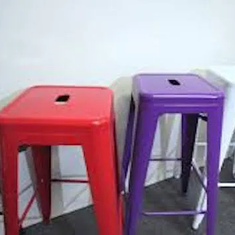 Hire Purple Tolix stool hire