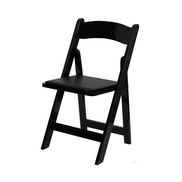 Hire Black Padded Folding Chair Hire, in Auburn, NSW