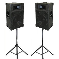 Hire TWO SPEAKERS ON STANDS, in Alphington, VIC