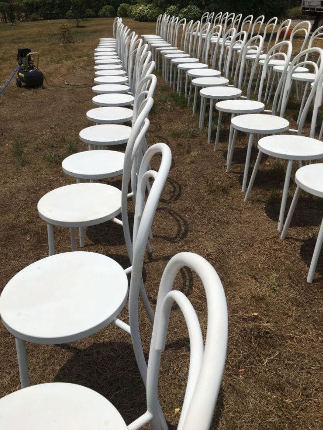 Hire White Bentwood Chairs, hire Chairs, near Bondi Junction image 1