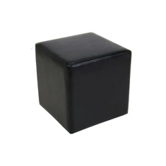 Hire Black Ottoman Cube Hire