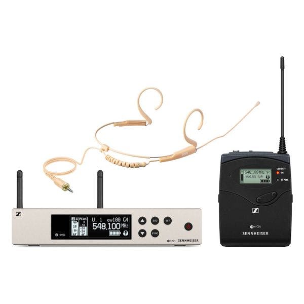 Hire Sennheiser Wireless EW100 Headset Kit with Rode HS2PL Headset, in Newstead, QLD