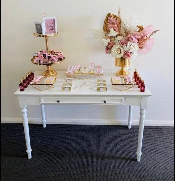 Hire White Vintage Style Table Hire, hire Tables, near Blacktown image 1