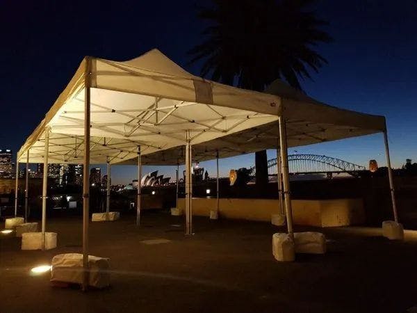 Hire 3x3m Pop Up Marquee With White Roof, hire Marquee, near Blacktown image 1