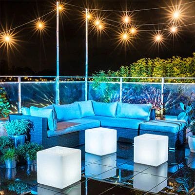 Hire LED Furniture - Cube, in Leichhardt, NSW