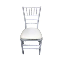 Hire White Tiffany Chair Hire, in Chullora, NSW
