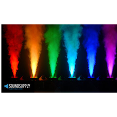 Hire Chauvet DJ Geyser P6 Coloured Vertical Smoke Machine 1610W, in Hoppers Crossing, VIC