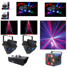 Hire Disco Lighting Hire Party Pack Number 4, in Campbelltown, NSW