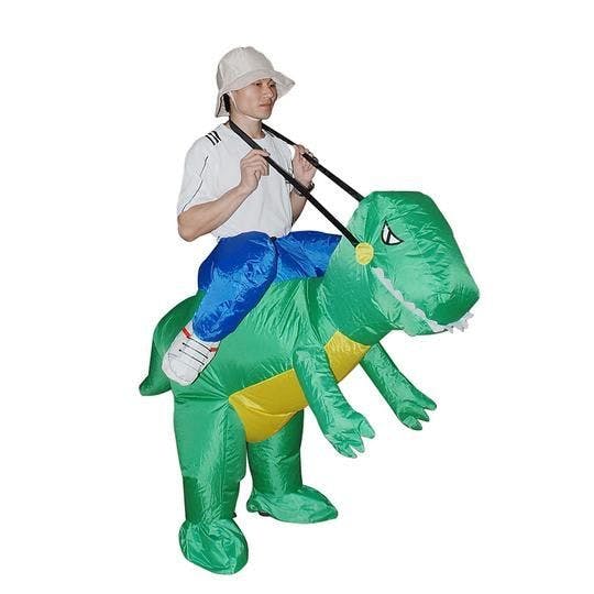 Hire Inflatable Dinosaur Outfit, in Longueville