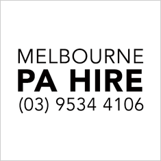 Logo for Melbourne PA Hire