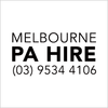 Melbourne PA Hire logo