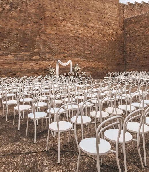 Hire White Bentwood Chairs, in Bondi Junction