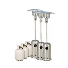 Hire Package 3 – 3 x Mushroom heater with gas bottles included, in Blacktown, NSW