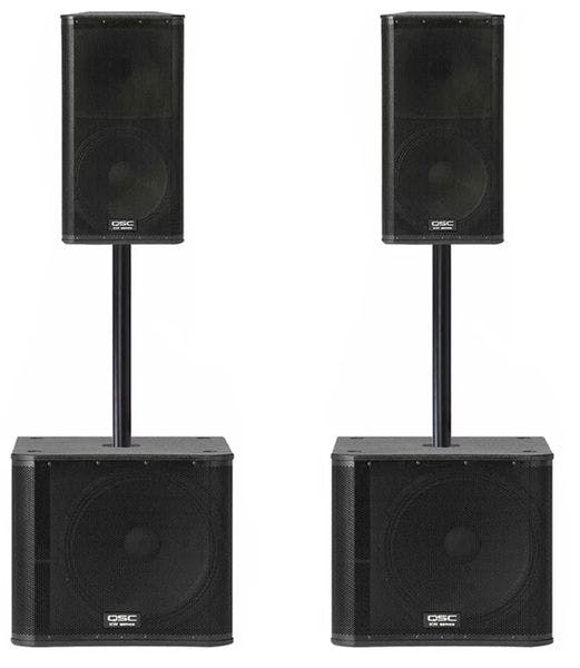 Hire QSC Subwoofers & Speaker Package, in Annerley, QLD