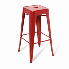 Hire Red Tolix Bar Stool, in Chullora, NSW