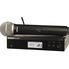 Hire SHURE BLX24R PG 58 HANDHELD Wireless Microphone