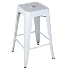 Hire Tolix Cocktail Stool (White)