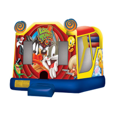 Hire Large Looney Tunes C4 Combo Jumping Castle, in Chullora, NSW