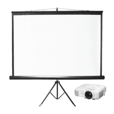 Hire Tripod Screen with Data Projector Hire (1.5 x 1.5m), in Kensington, VIC