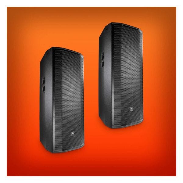 Hire PRX Double 15" Active Speaker Pack, in Newstead, QLD