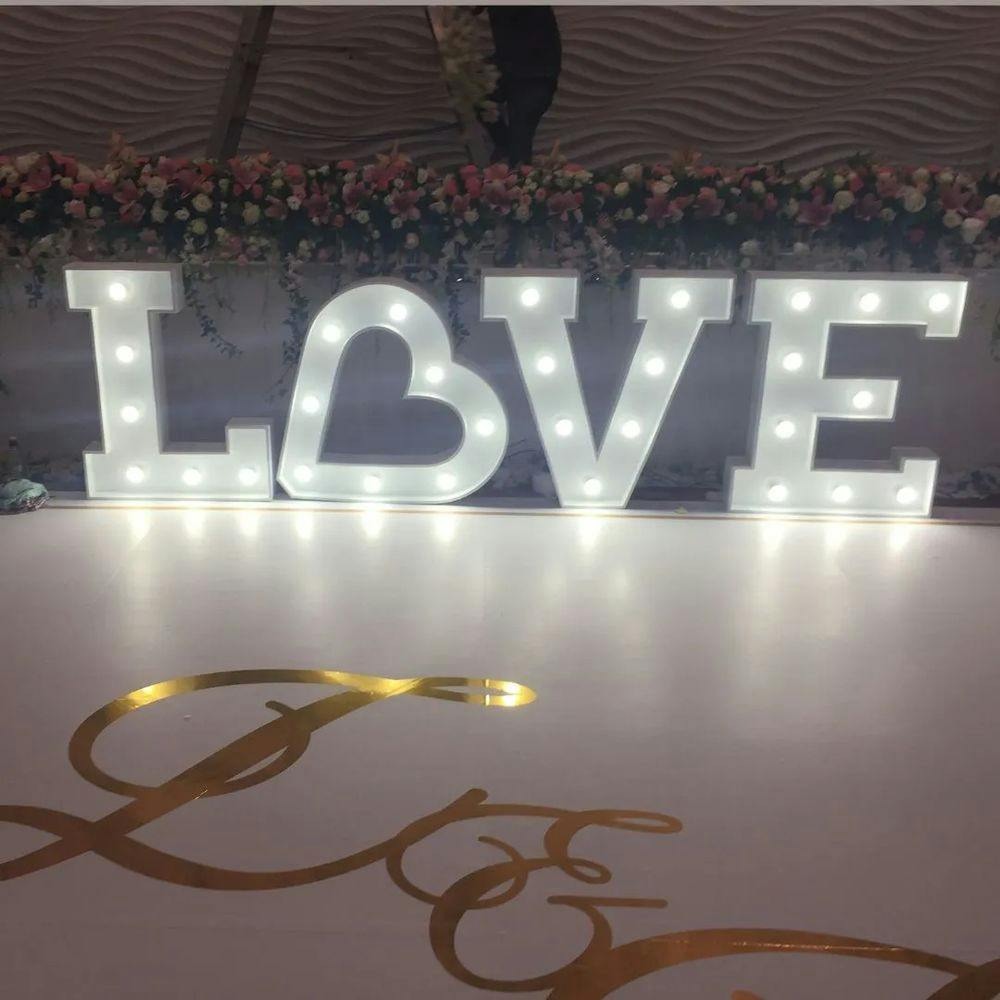 Hire Light up “LOVE” Letters Hire, hire Party Lights, near Blacktown