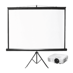 Hire Tripod Screen with Data Projector Hire (2.4 x 2.4m), in Kensington, VIC