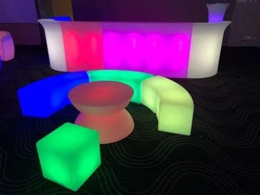 Hire Glow Large Yoyo Coffee Table Hire, hire Tables, near Blacktown image 1