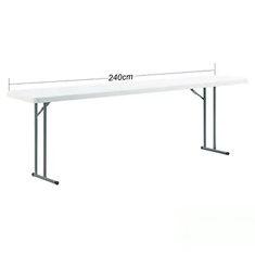 Hire 8ft Conference Trestle Table small width 45cm, in Ingleburn, NSW