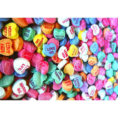 Hire CANDY HEARTS LOVE Backdrop Hire 3.6mW x 2.4mH, in Kensington, VIC