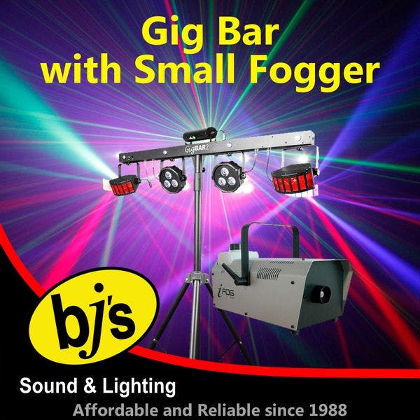 Hire Gig Bar with Small Smoke Machine, in Newstead, QLD