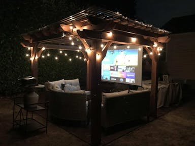 Hire Powered Outdoor Cinema Package
