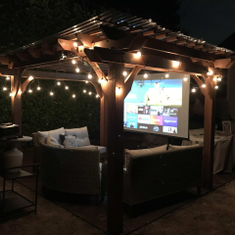 Hire Powered Outdoor Cinema Package, in Marrickville, NSW
