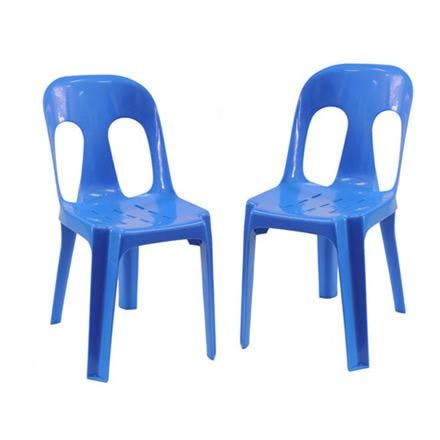 Hire Blue Pipee Plastic Chair, in Chullora, NSW