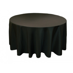 Hire Round Black Table Cloth